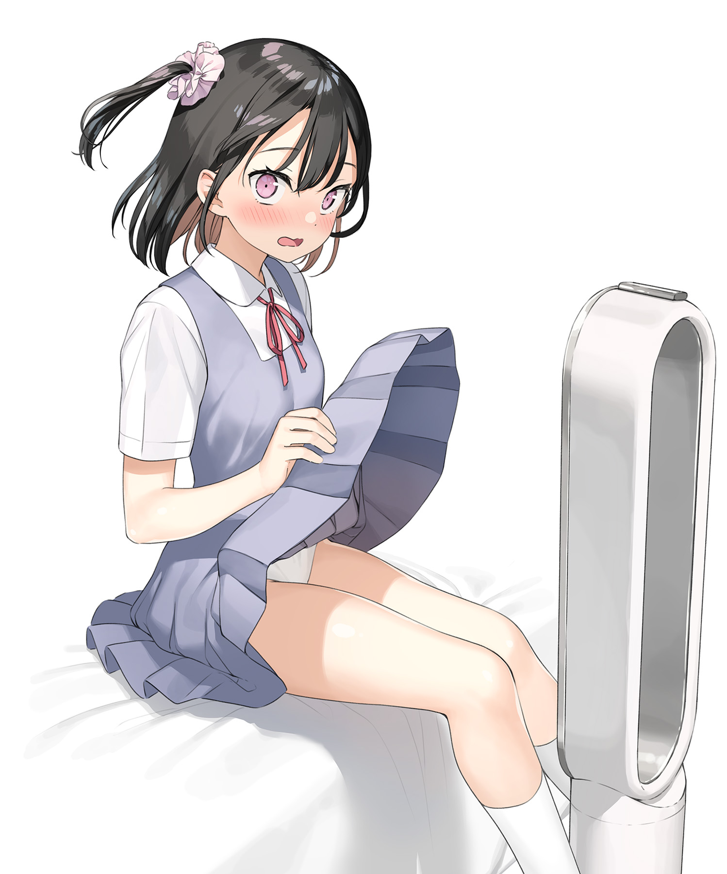 kantoku shizuku (kantoku) pantsu seifuku skirt lift 1017711 yande.re